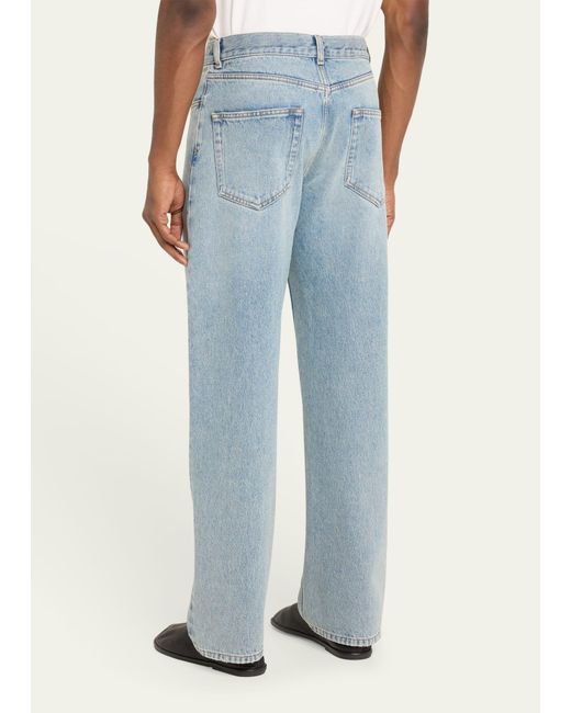 The Row Blue Ross Straight-leg Jeans for men