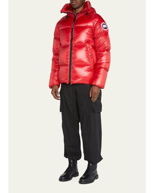 Canada Goose Red Crofton Puffer Jacket for men
