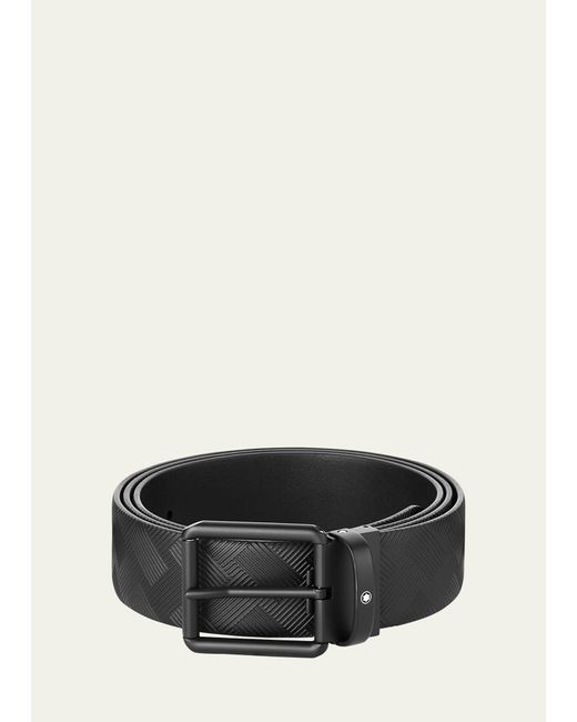 Montblanc Black Extreme 3.0 Reversible Leather Belt for men