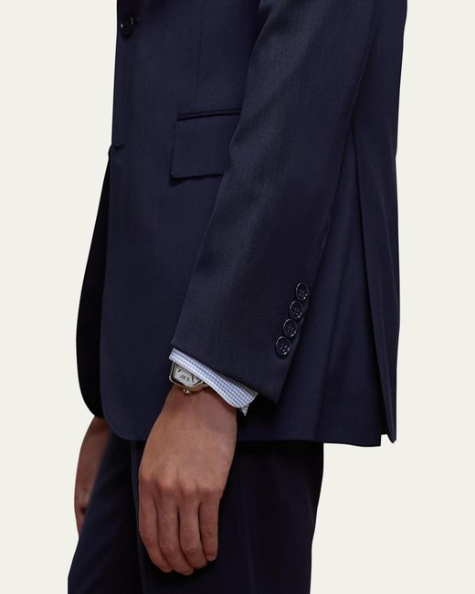 Ralph Lauren Blue Gregory Hand-Tailored Wool Serge Suit for men