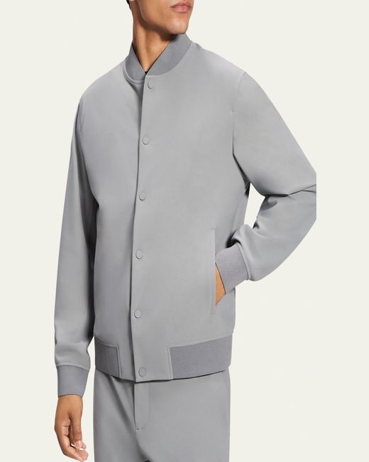 Theory Blue Murphy Precision Ponte Jacket for men