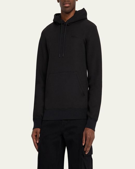 Mackage Black Krystian Double-Face Jersey Hoodie for men