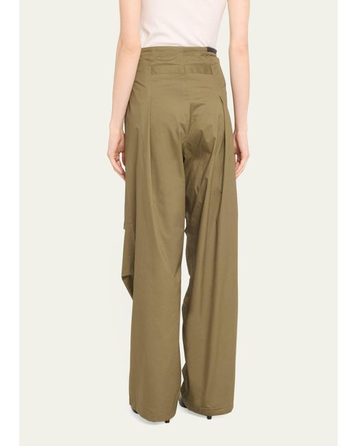 DARKPARK Natural Daisy Cotton Military Trousers