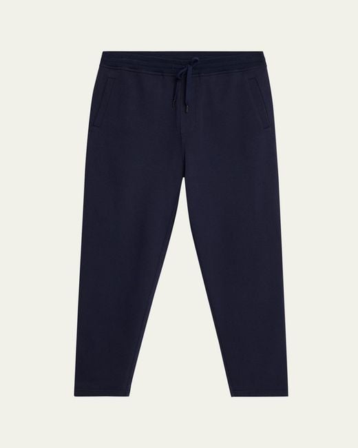 Brunello Cucinelli Blue Casual Drawstring Pants for men