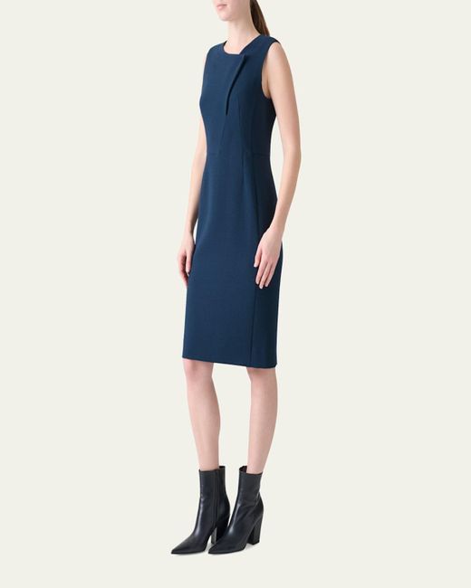 akris blue dress Akris