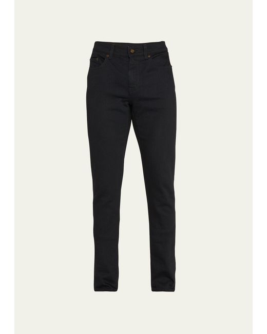Saint Laurent Blue 5-pocket Skinny Jeans for men