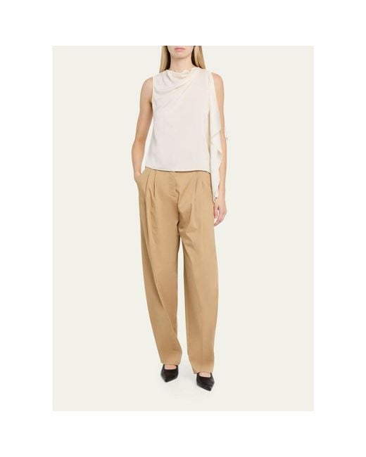 A.L.C. Natural Kit Draped Top