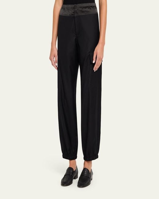 WE-AR4 Black The Bootleg Cargo Pants