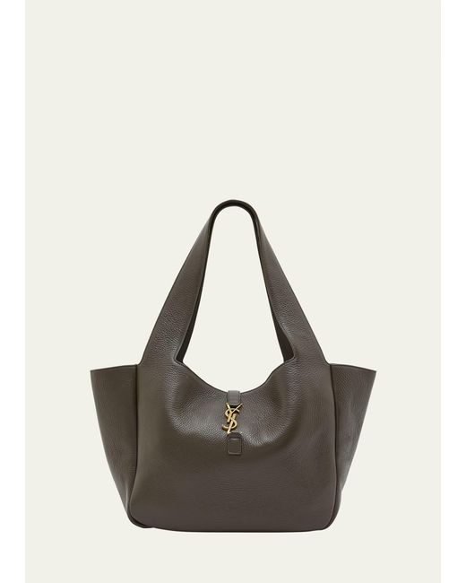 Saint Laurent Multicolor Bea Cabas Ysl Tote Bag In Supple Leather