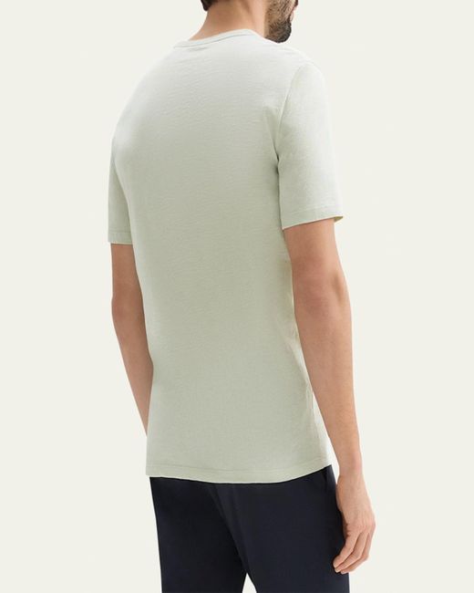 Theory Blue Cosmos Essential T-Shirt for men