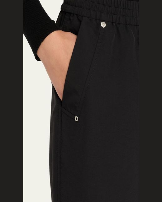 Jonathan Simkhai Black Mavrick Pull-On Pants
