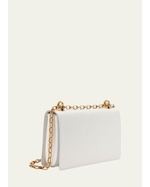 Dolce & Gabbana Natural Baroque Small Leather Crossbody Bag