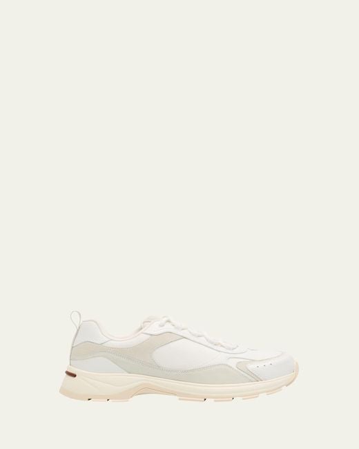 Loro Piana Natural Cairn Walk Mesh Runner Sneakers for men