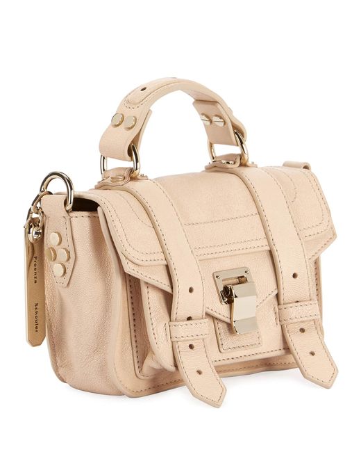 proenza schouler metallic bag