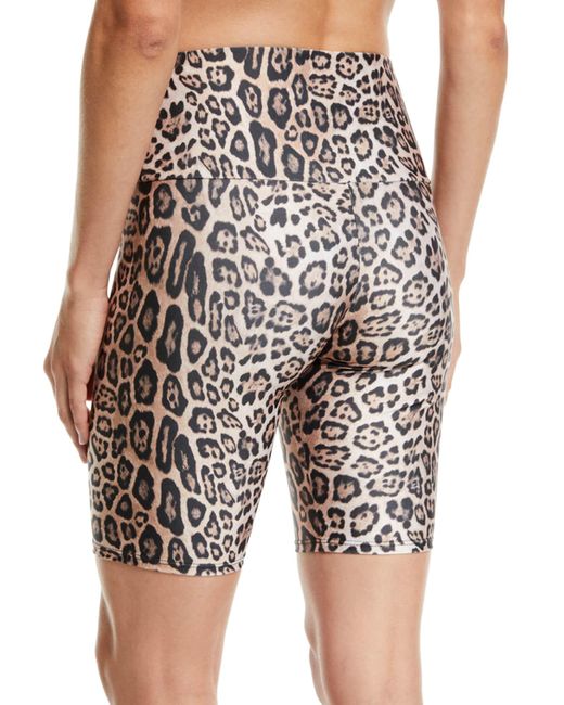 onzie leopard shorts