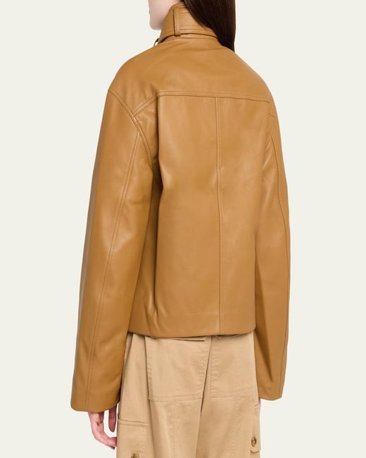 A.L.C. Natural Hudson Leather Jacket