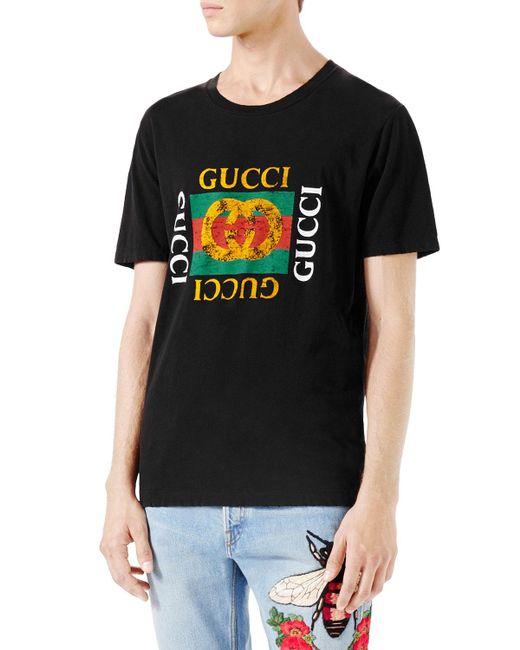 gucci washed t shirt
