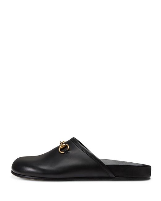 gucci horsebit leather slipper