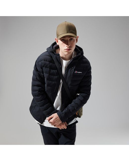 Berghaus Black Theran Hybrid Hooded Jacket for men