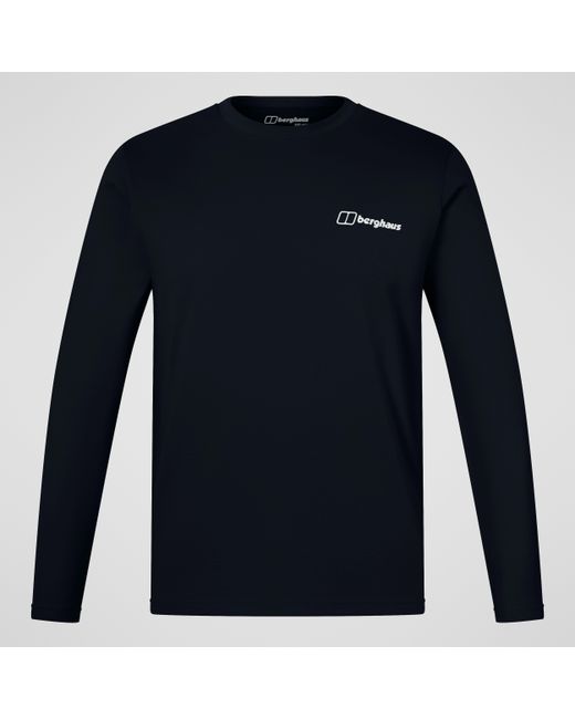 Berghaus Blue Center Logo Tee for men