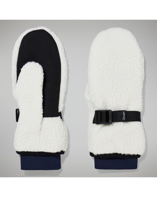 Berghaus White Fleece Mitts