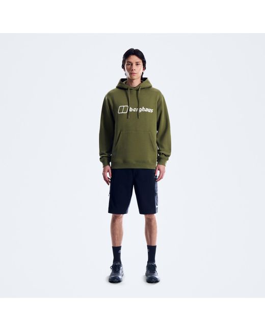 Berghaus Green Logo Hoodie for men