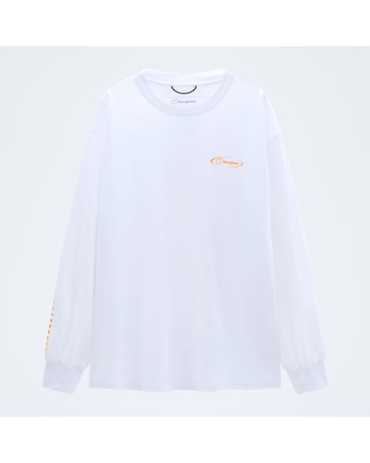 Berghaus White Big Wall Tee for men