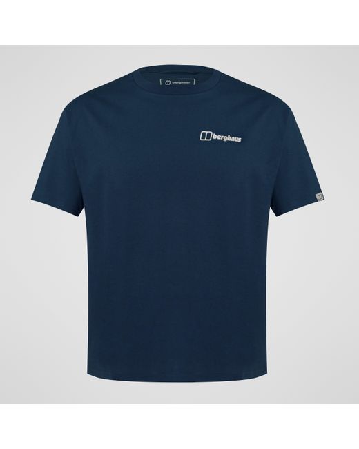 Berghaus Blue Compass Guide Tee for men