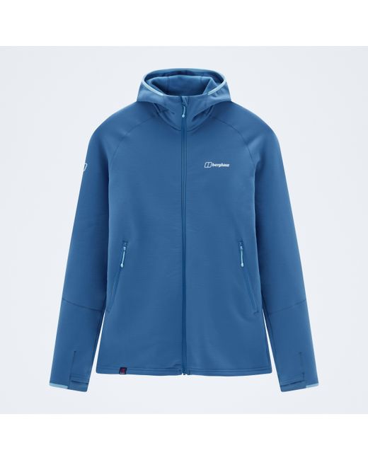 Berghaus Blue Kinetic Powerstretch Hoody for men