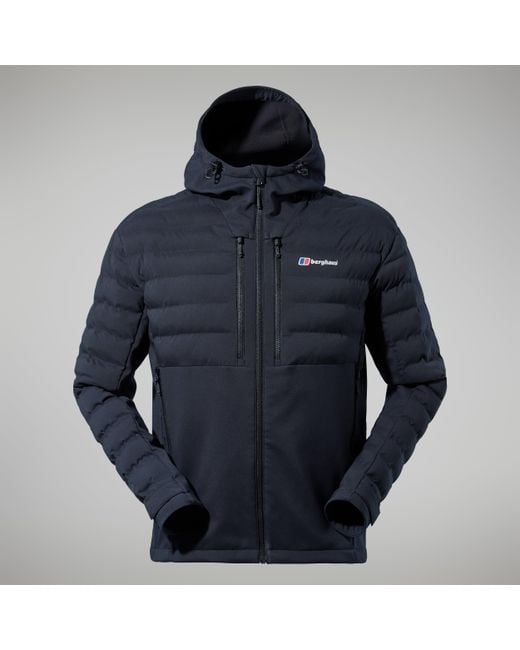 Berghaus Blue Theran Hybrid Hooded Jacket for men