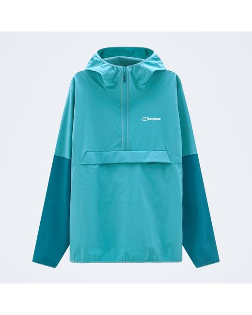 Berghaus Blue Wandermoor Wind Smock for men