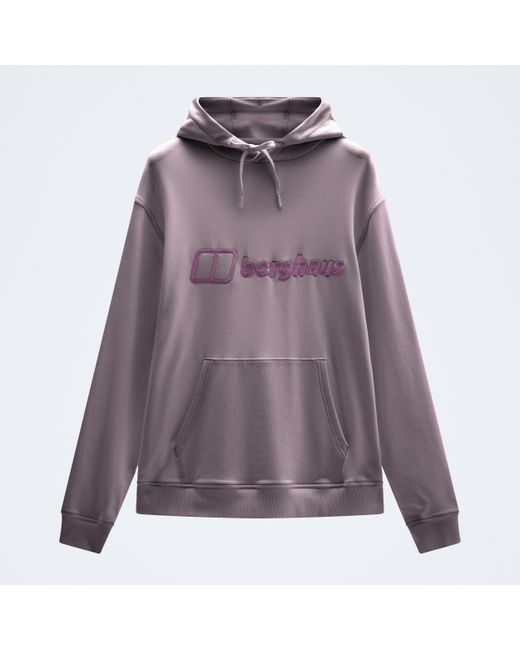 Berghaus Purple Logo Hoody Light for men