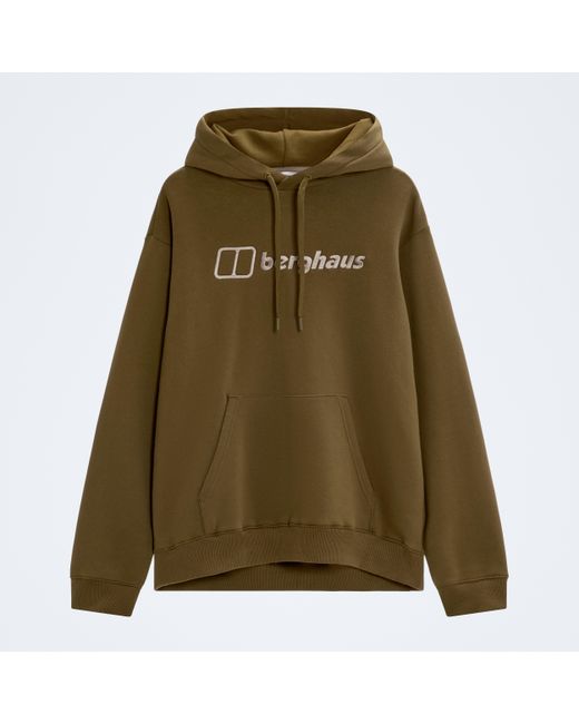Berghaus Green Essential Logo Hoodie for men