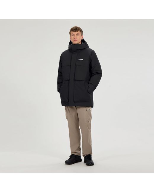 Berghaus Black Fernly Gore-Tex Down Parka for men