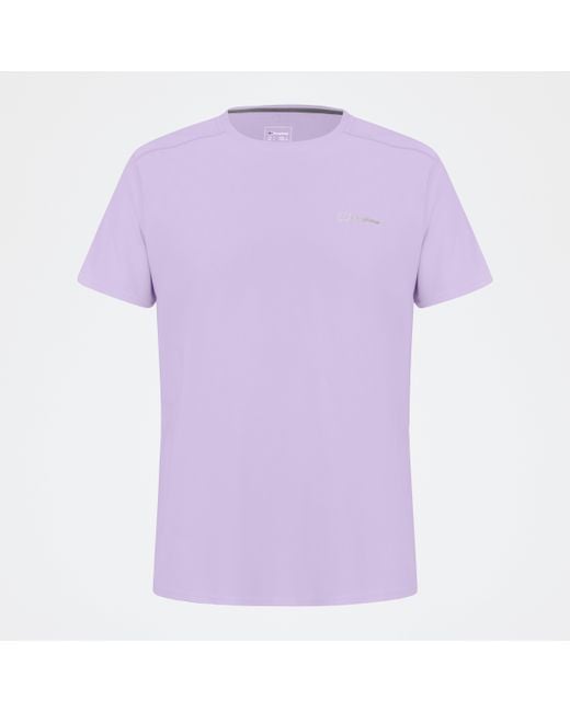 Berghaus Purple Etchfern Tech Tee for men