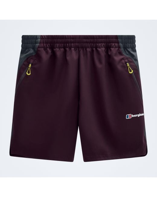 Berghaus Purple Wavertree Shorts for men