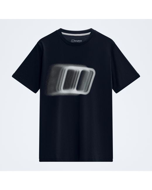 Berghaus Blue Blockmorph Essential Tee for men