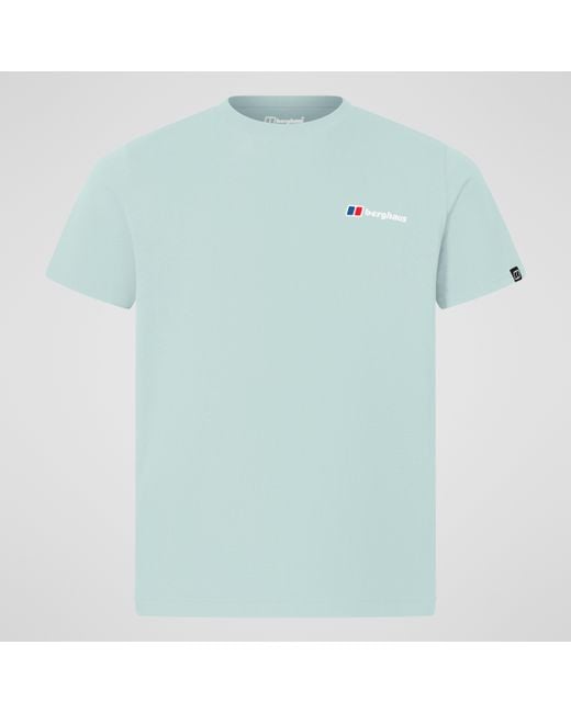 Berghaus Blue Class Logo Tee for men