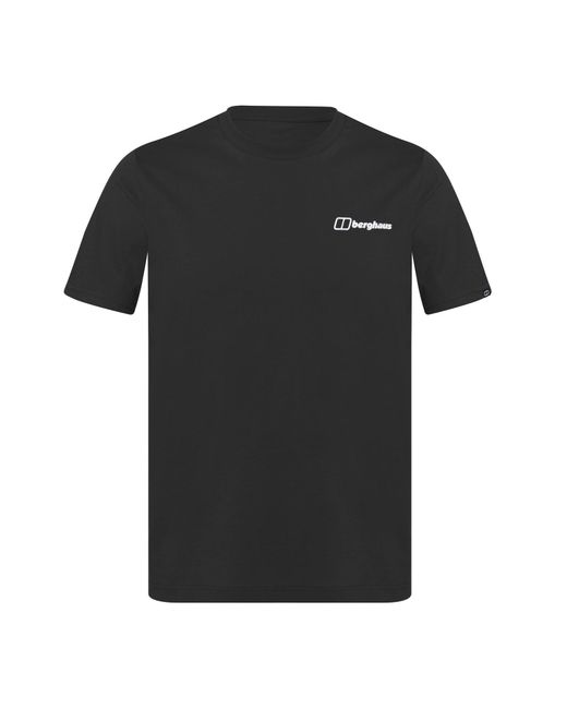 Berghaus Black Hiker Storyboard Tee