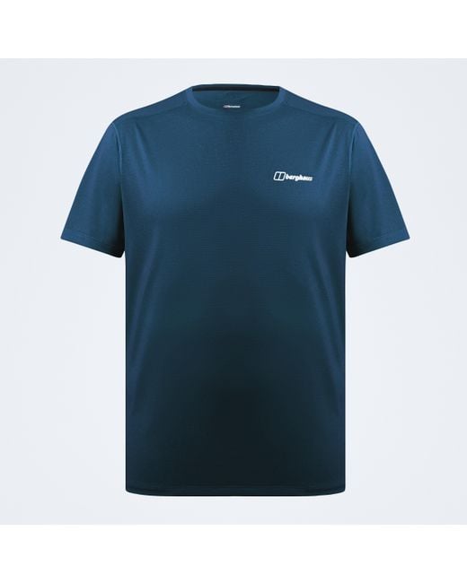 Berghaus Blue Appleyard Tech Tee for men