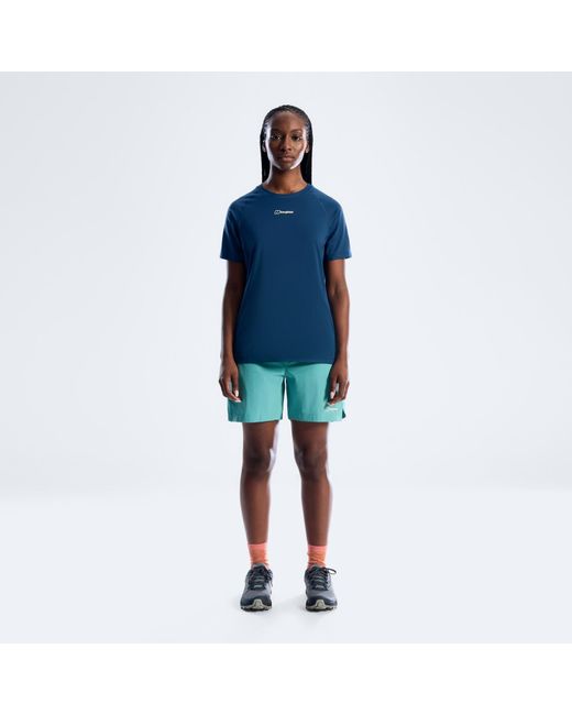 Berghaus Blue Bowburn Tech Tee