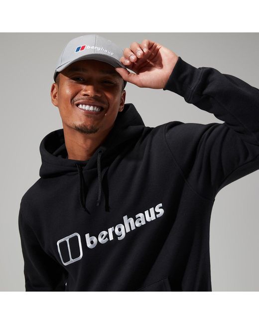 Berghaus Black Logo Hoody for men