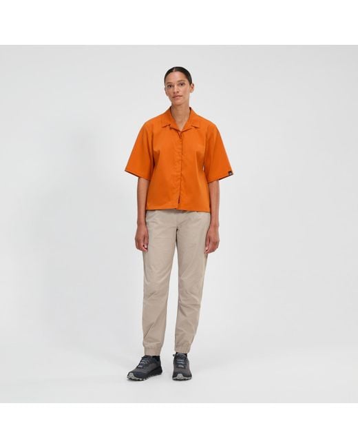 Berghaus Orange Explorer Short Sleeve Overshirt