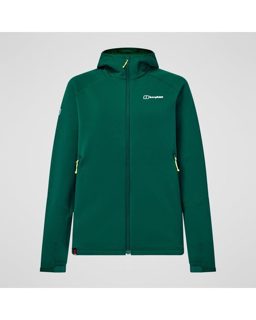 Berghaus Green Kinetic Powerstretch Hoody for men