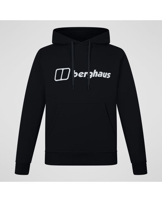 Berghaus Black Logo Hoody Light for men