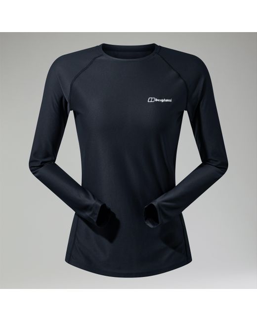 Berghaus Blue 24/7 Long Sleeve Crew Base Layer