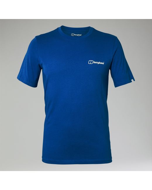 Berghaus Blue Art Short Sleeve T-Shirt for men
