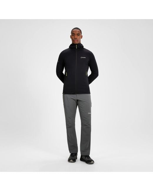 Berghaus Black Kinetic Powerstretch Hoody for men