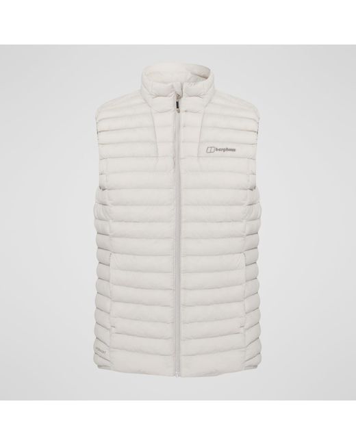 Berghaus White Vaskye Synthetic Insulated Vest for men