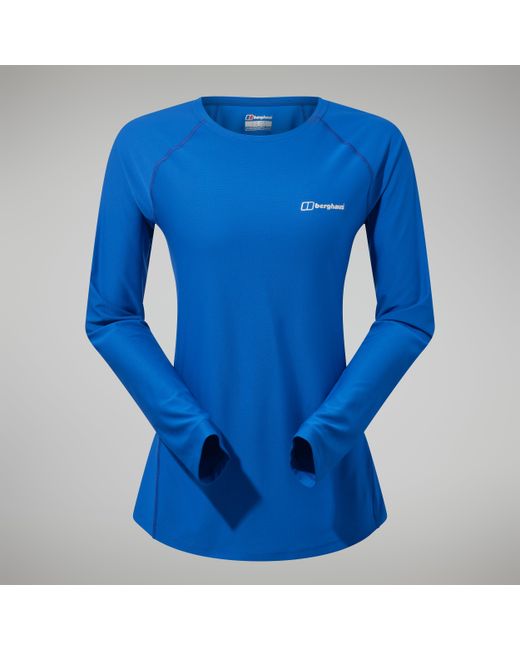 Berghaus Blue 24/7 Tech Long Sleeve Crew Tee